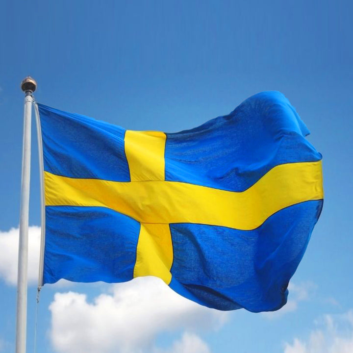 Sweden Swedish Flag Waving