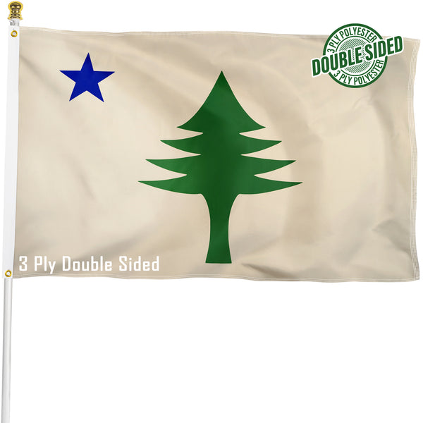 Original Maine 1901-1909 flag