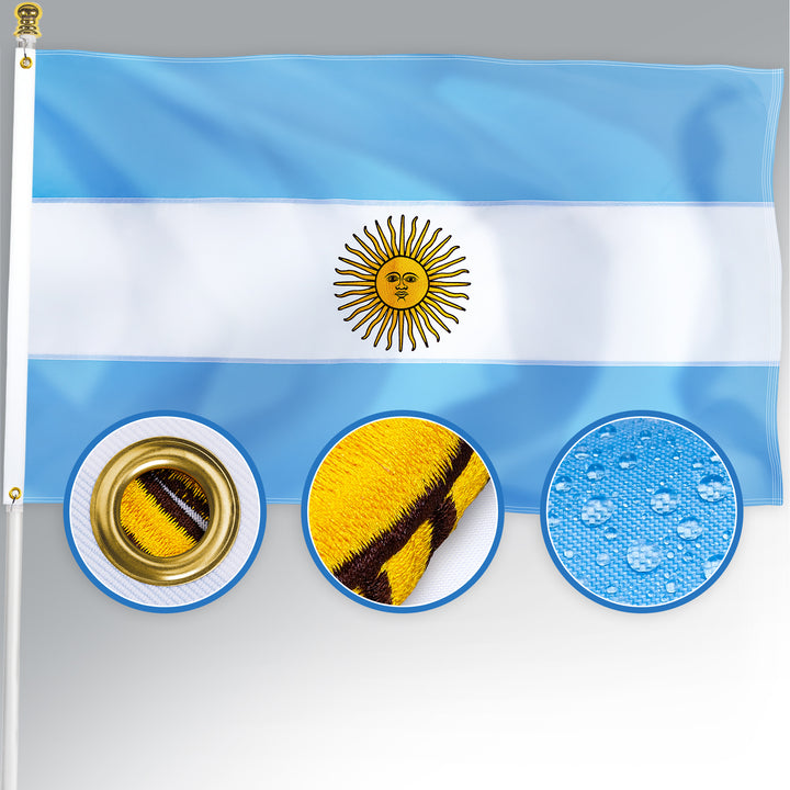Argentina Argentinian Flag