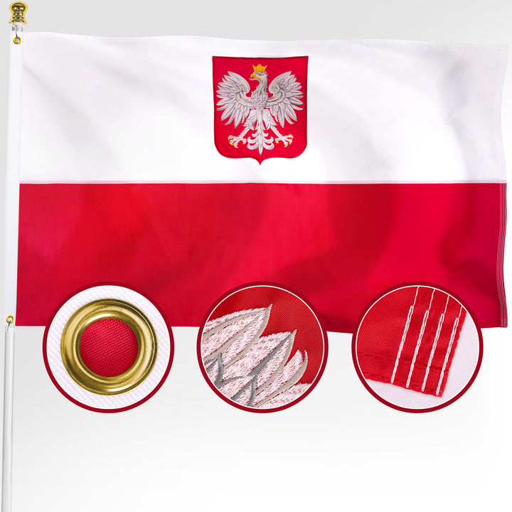 Poland Ensign Polish Flag