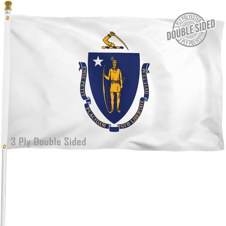 Massachusetts State Flag