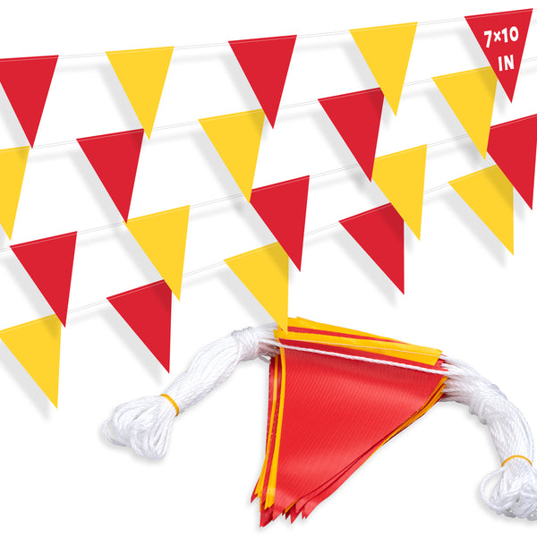 Safety Pennant Banner Flags