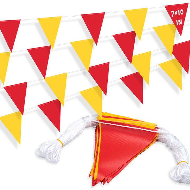 Safety Pennant Banner Flags