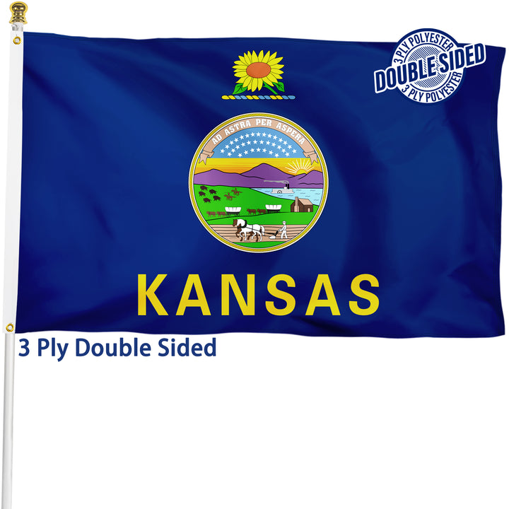 Kansas State Flag