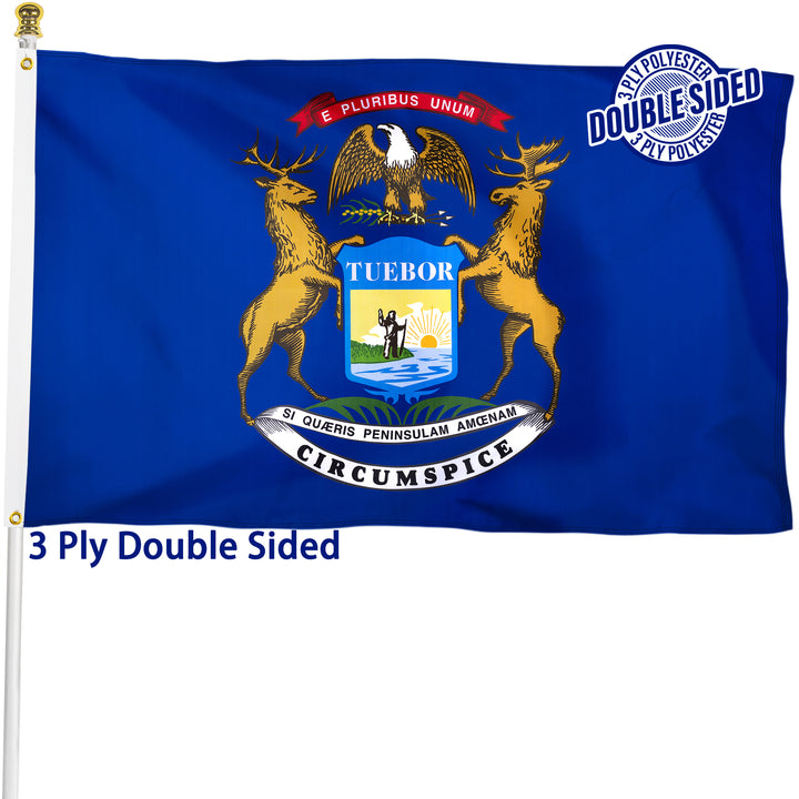 Michigan State Flag