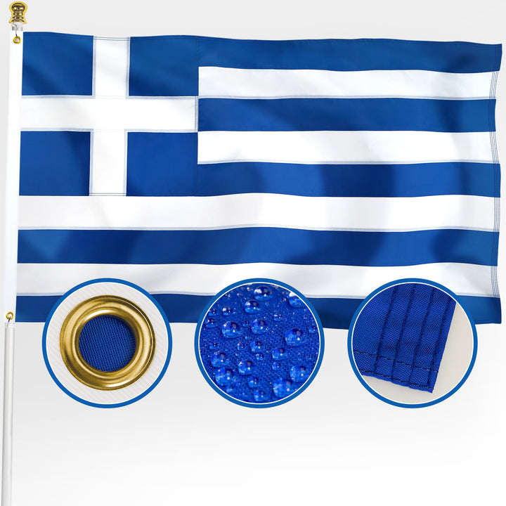 Greece Greek Flag