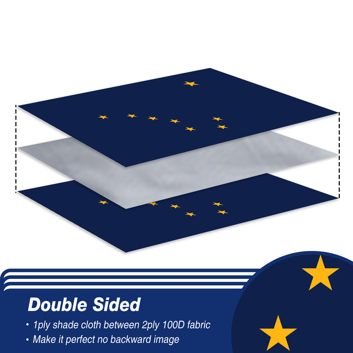 Alaska Flag Double Sided