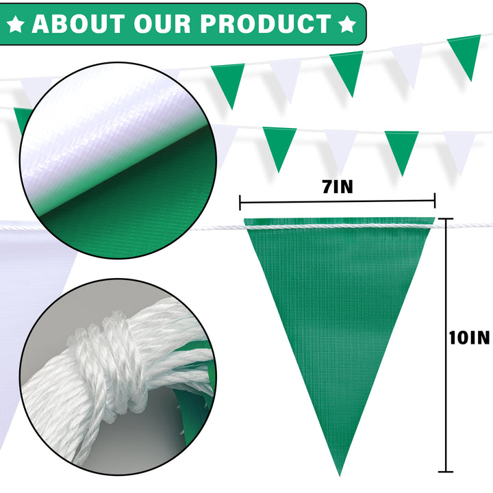 Safety Flagging Banner Size