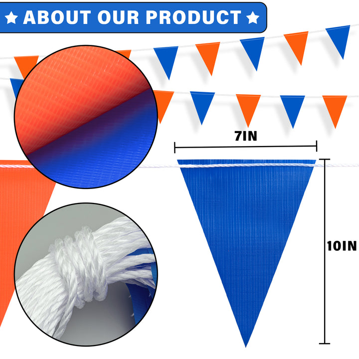 Safety Flagging Banner Size