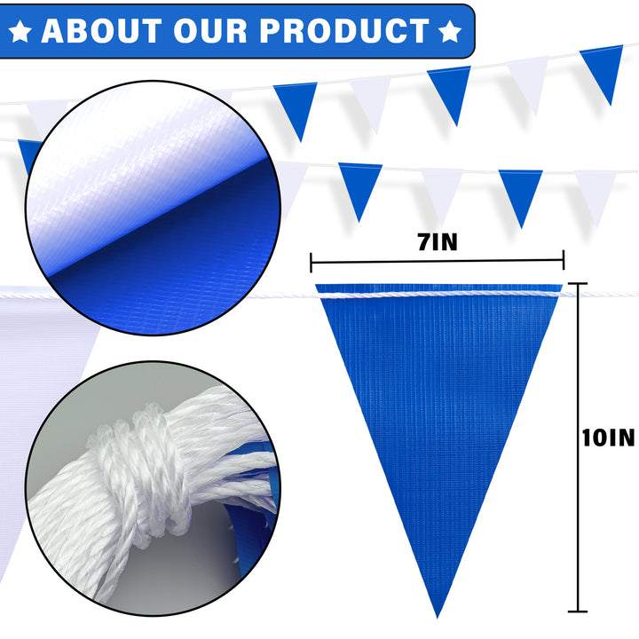 Safety Flagging Banner Size