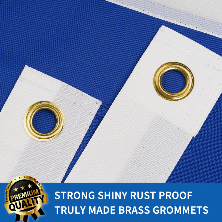 Greece Greek Flag with Brass Grommets