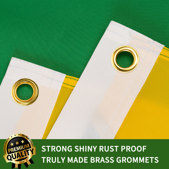 Jamaica Jamaican Flag with brass grommets