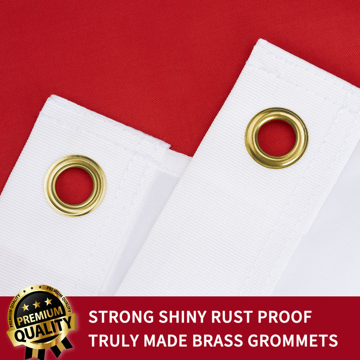South Korea Korean Flag with brass grommets