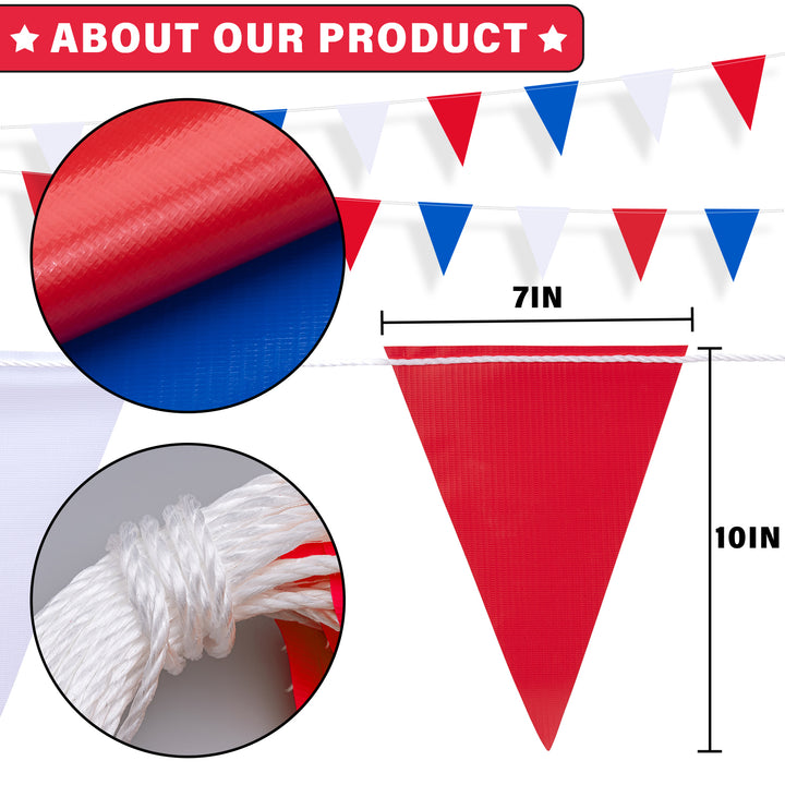 Safety Flagging Banner Size