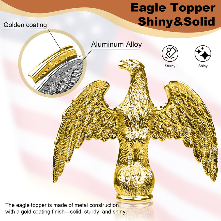 Metal Eagle Topper