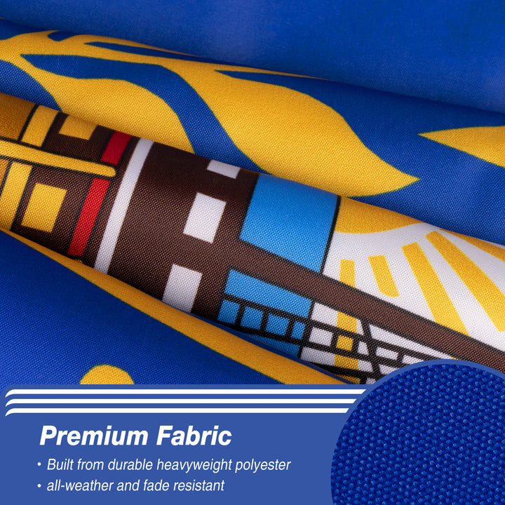 New Hampshire State Flag Premium Fabric
