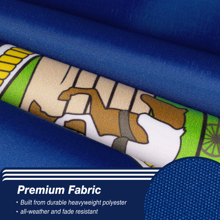 Kansas State Flag Premium Fabric