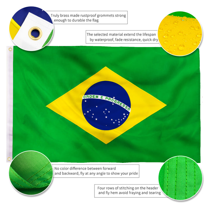 Brazilian Flag details