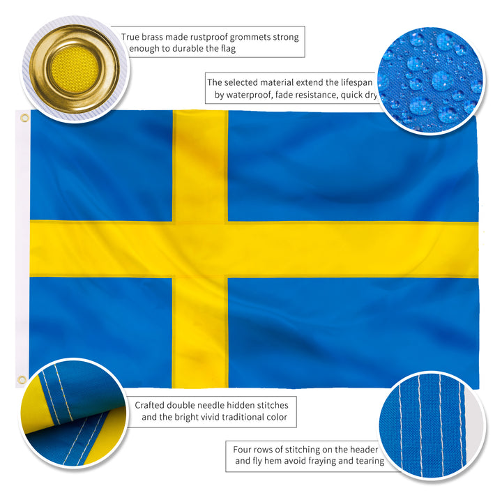 Sweden Swedish Flag