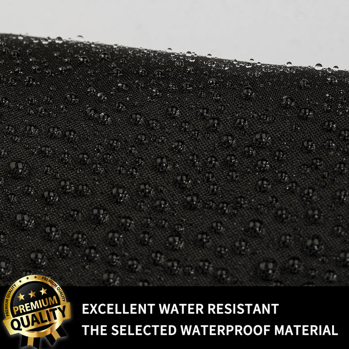 Solid Black Flag waterproof