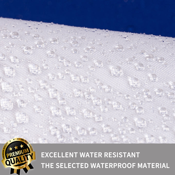 Solid White Flag waterproof