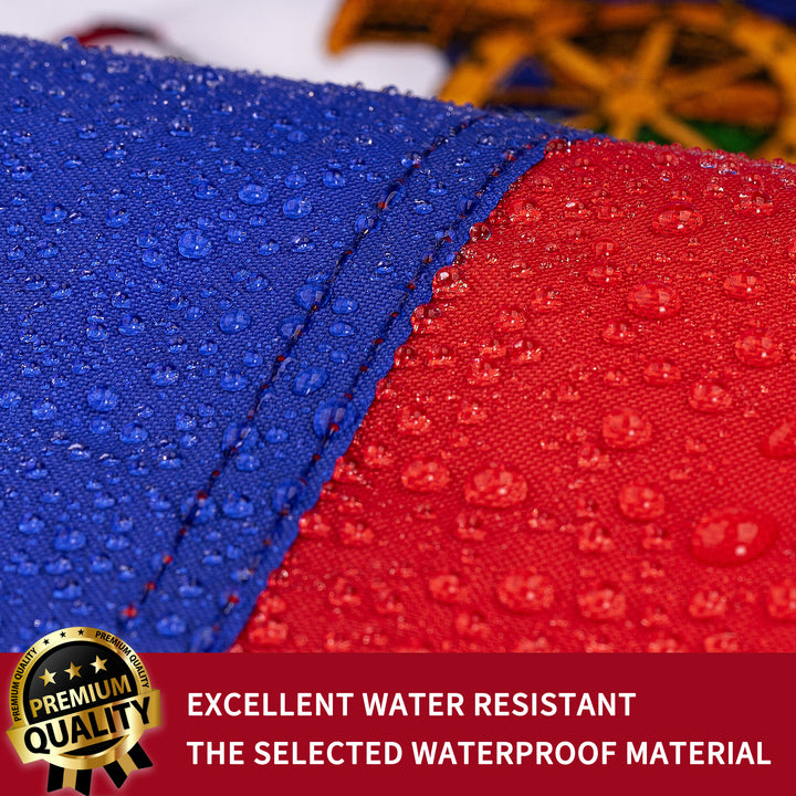Haiti Haitian Flag waterproof