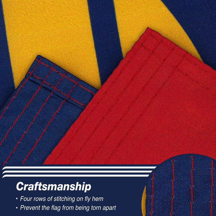 Utah State Flag Craftsmanship