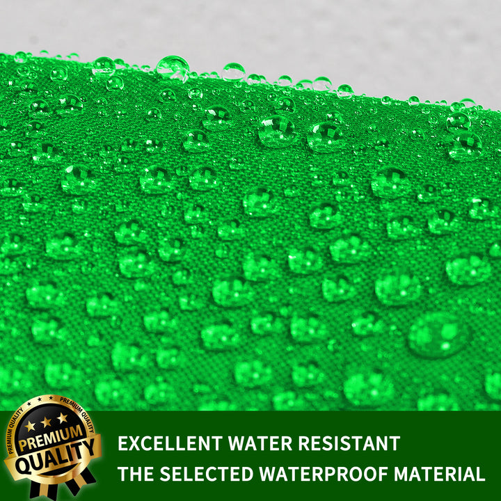 Solid Green Flag waterproof