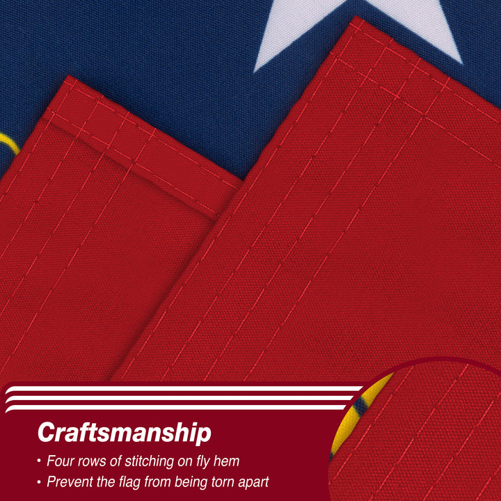 Georgia State Flag Craftsmanship