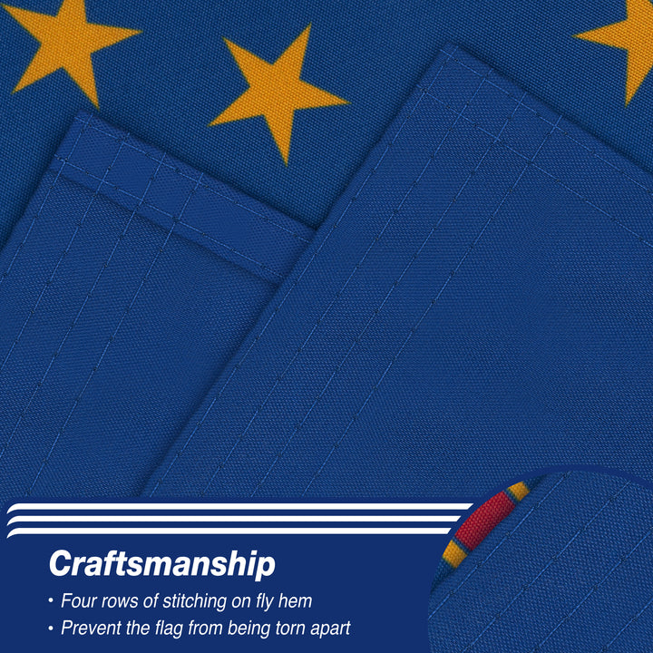 North Dakota State Flag Craftsmanship