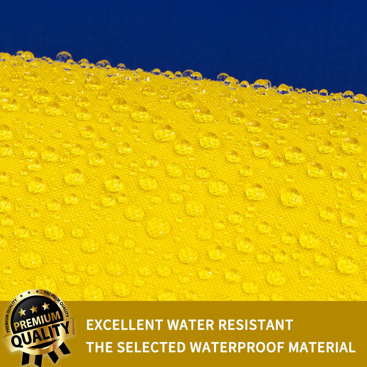 Solid Yellow Flag waterproof