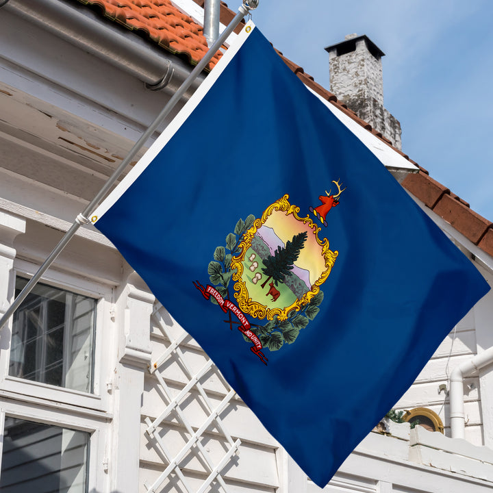 Vermont State Flag Hanging