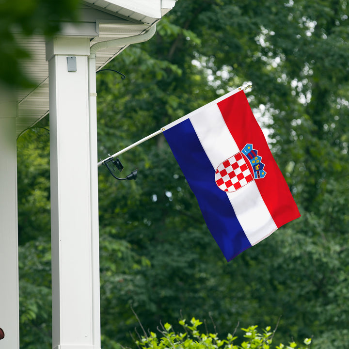 Croatia Flag  hanging