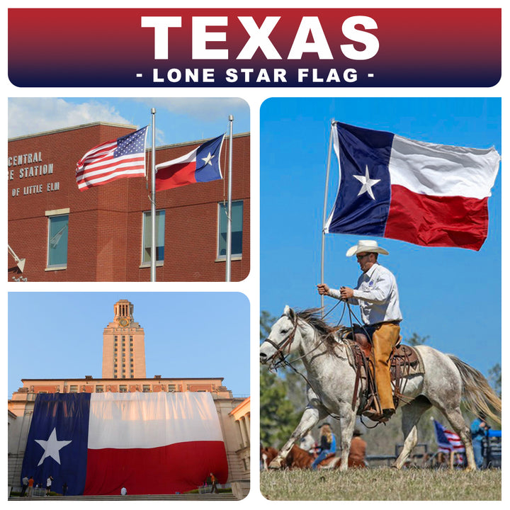 Texas Flag Hanging