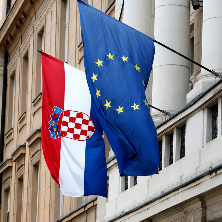 Croatia Flag Hanging