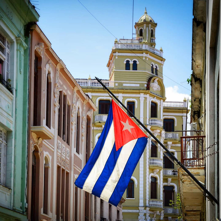 Cuba Cuban Flag hanging
